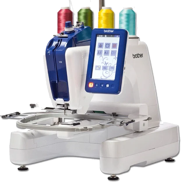 Brother embroidery machine VR — 1 needle, free arm, 200 × 200 mm
