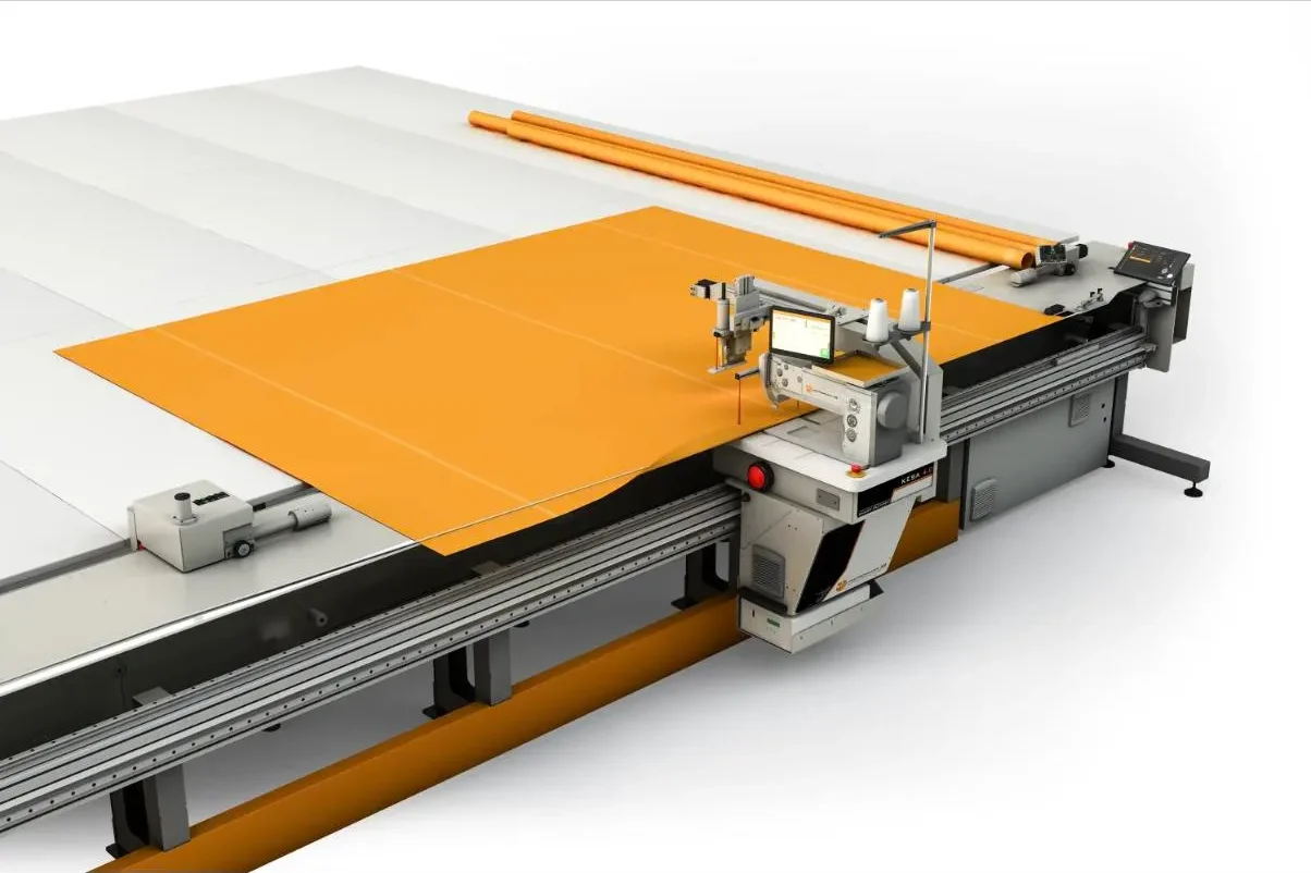 Jentschmann Kesa 4.0 — Edge sewing with binding feed