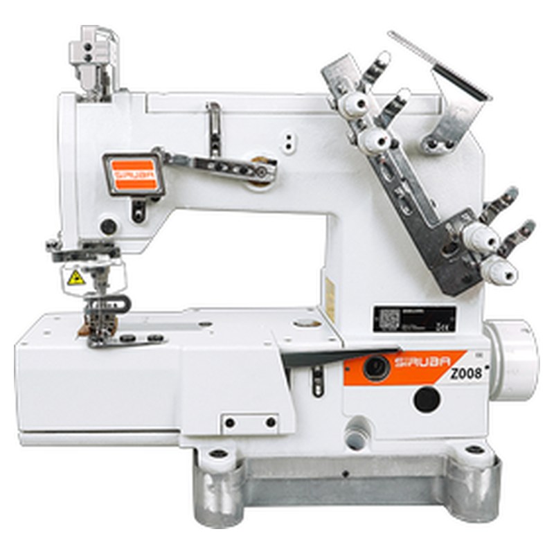 Siruba Z008-248Q: 2-needle chainstitch for picot stitch