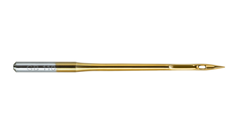 Groz-Beckert needle with GEBEDUR coating