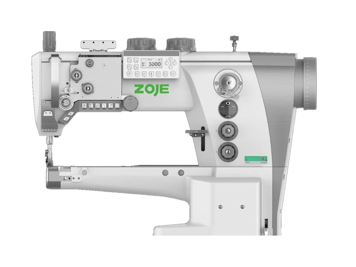 Zoje ZJ669, máquina de coser de brazo cilíndrico libre de triple arrastre